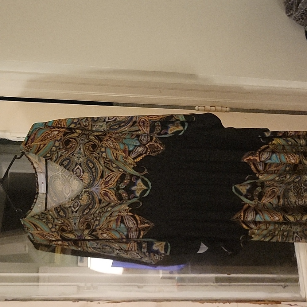 Black (multi color) dress